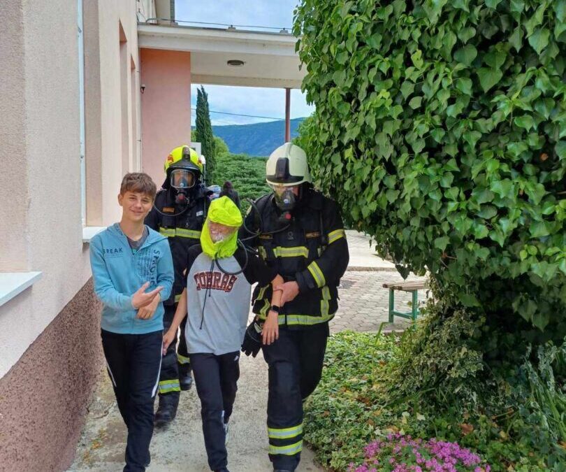 Uspješno provedena vježba evakuacije od požara u našoj školi