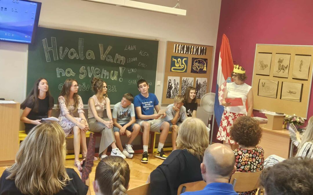 Svečana podjela svjedodžbi osmašima
