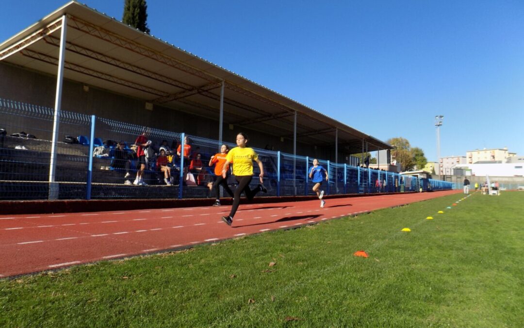 Atletsko natjecanje za starije razrede u sklopu 17. Olimpijade osnovnih škola Labinštine