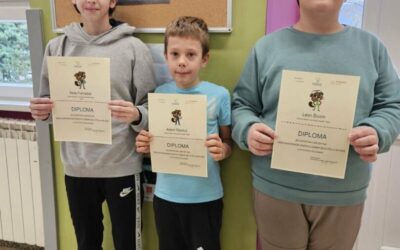 Čestitke našim najuspješnijim učenicima na međunarodnom natjecanju Dabar 2025.