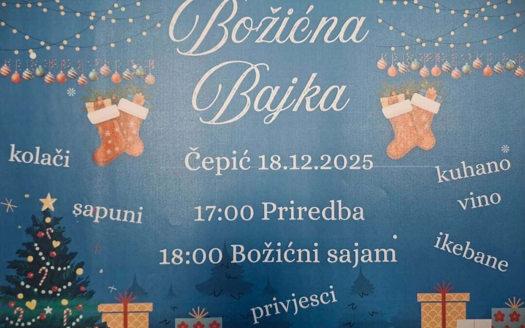 Poziv na Božićnu priredbu i sajam