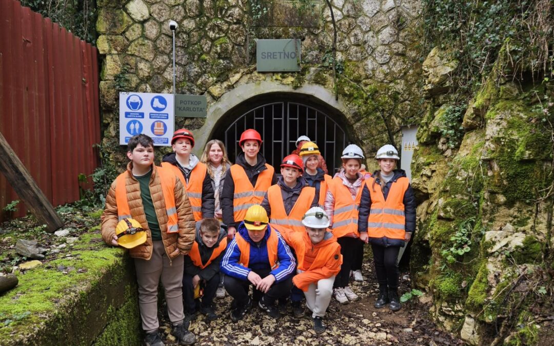 Koracima rudara – terenska nastava u Raši