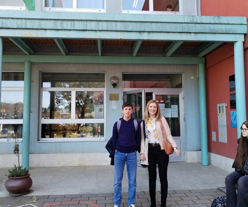 Odlični rezultati našega sedmaša na Županijskom natjecanju iz engleskog jezika