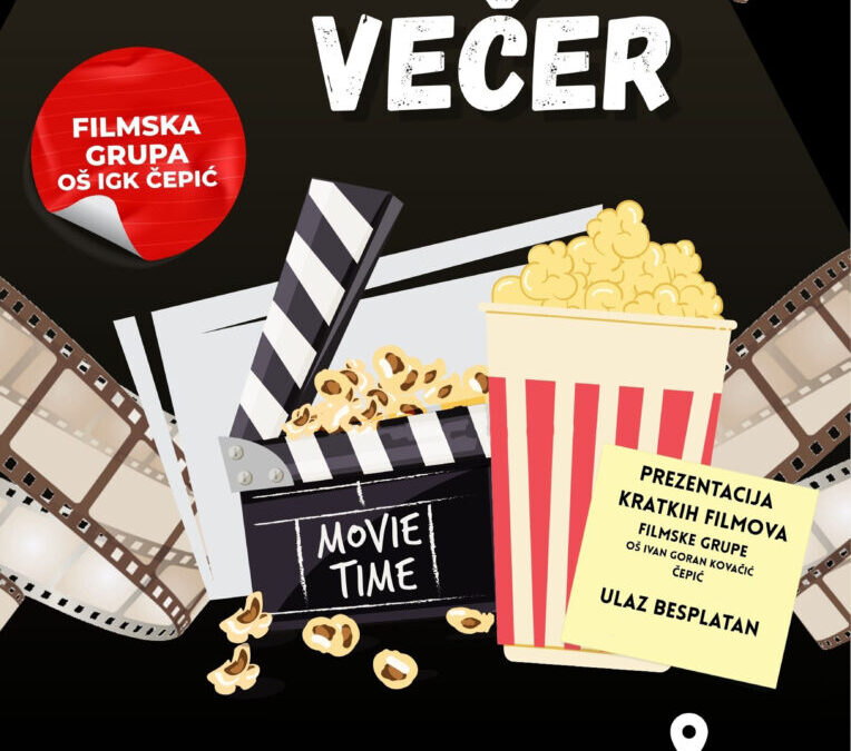 POZIV NA FILMSKU VEČER U NAŠOJ ŠKOLI