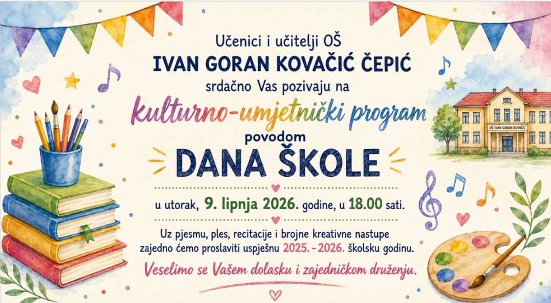 Pozivnica – Dan škole