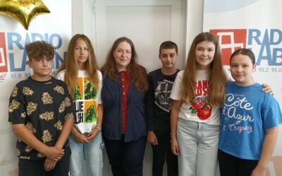 Učenici Filmske grupe gostovali na Radio Labinu