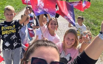 Učenici Produženog boravka bodrili bicikliste na Cro Raceu