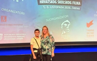 Naši predstavnici filmske grupe boravili na 14. Smotri hrvatskog školskog filma u Šibeniku